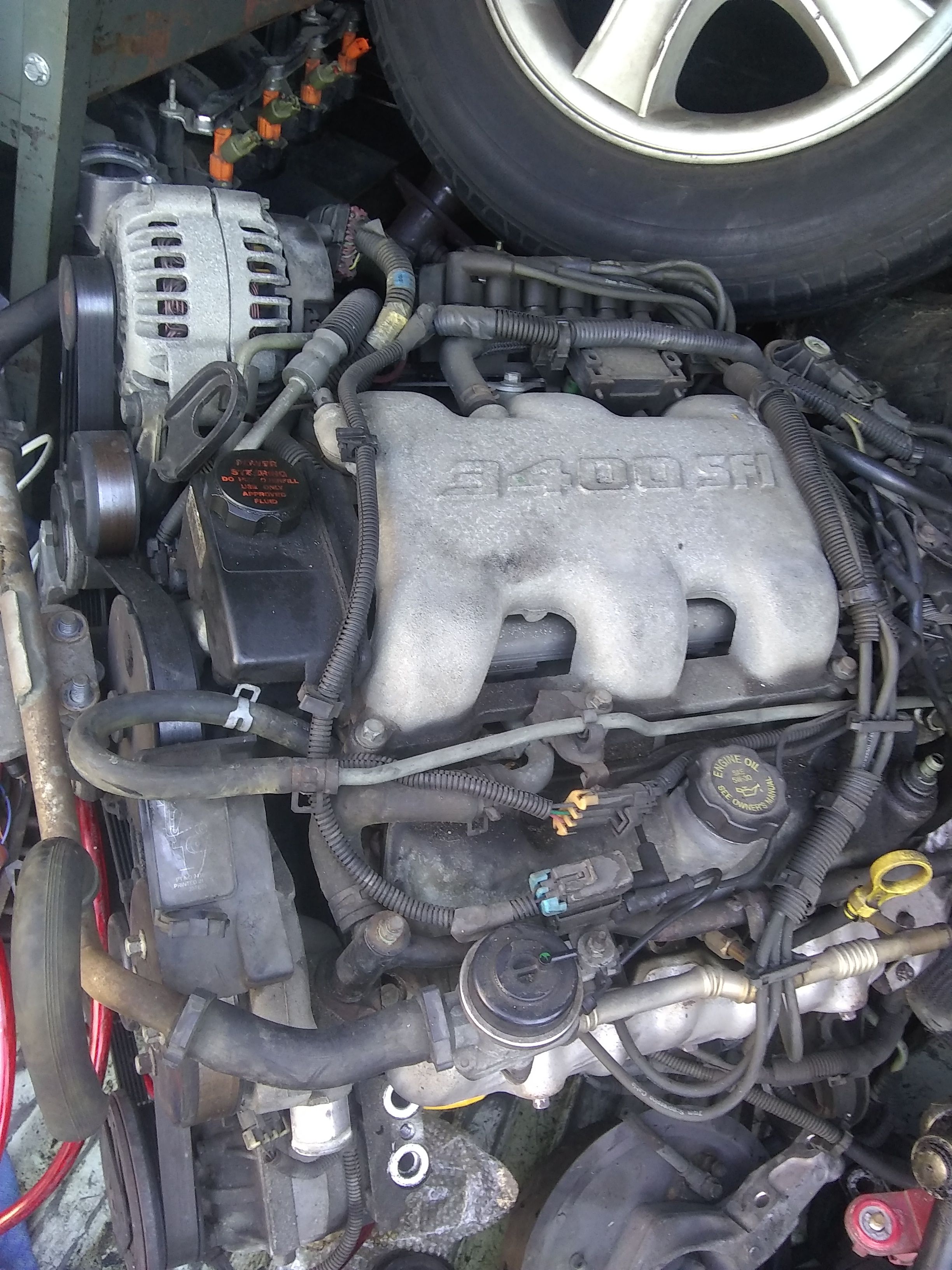 3400 SFI motor transmission