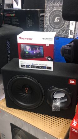 Pioneer dmh-w3000nex and jbl Basspro12 on sale today