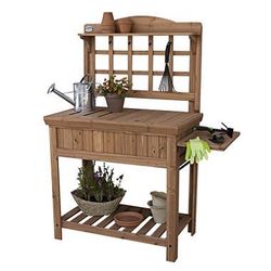 Backyard  Garden Potting Bench