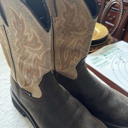 Wolverine Men's Rancher EH Wellington Work Boots Size 10 1/2 D