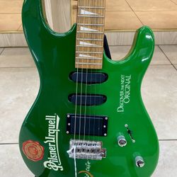 Pilsner Urquell Beer World Cafe Electric Guitar Green w/Graphics 