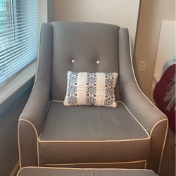 Slider Glider And Ottoman ( Shipping Available On Request)