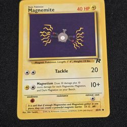 Magnemite - Team Rocket 