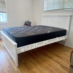 Queen Bed With Mattress