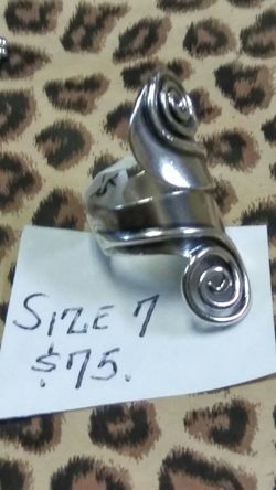 .925 sterling silver Ring....