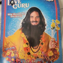 Hippie WIG & BEARD ONLY USED