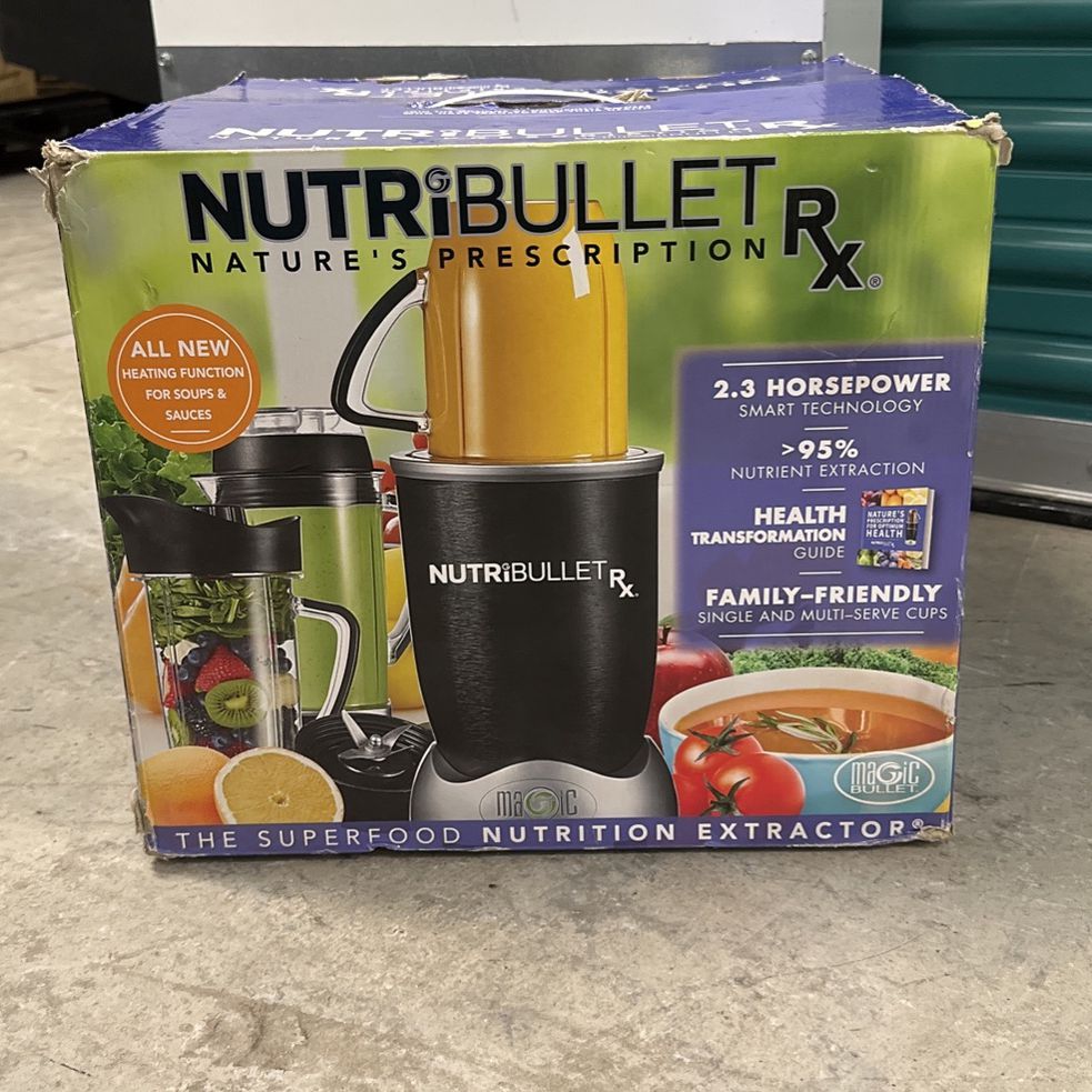 Nutribullet Rx Ninja XL Blender Natural Extractor Juicing for Sale