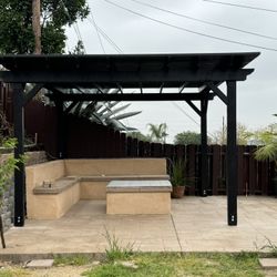 Black Pergola