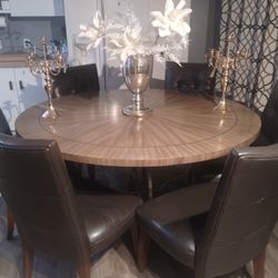 Round Formal Dining Room Set 
