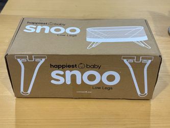 Happiest Baby SNOO Low Legs For Bassinet Replacement. Set of 4. New ( open box)