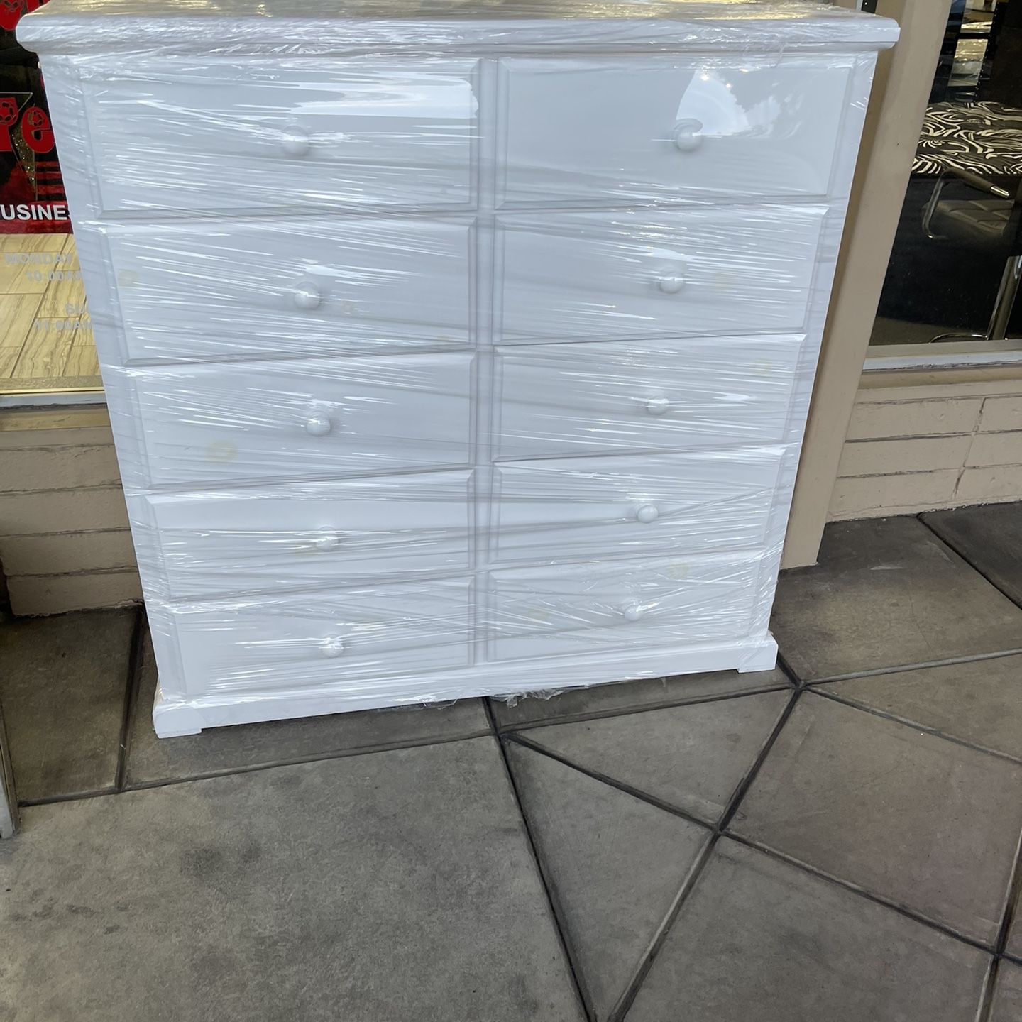 White Double Drawers Dressers 🔥 U Can Pick Any Color Solid Wood 🪵 