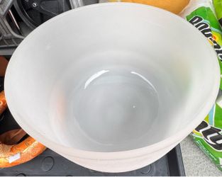 Crystal Singing Bowl E-Note 10in