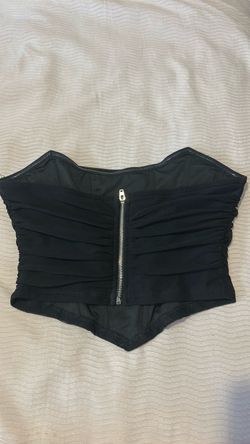 Black Corset tube top size S