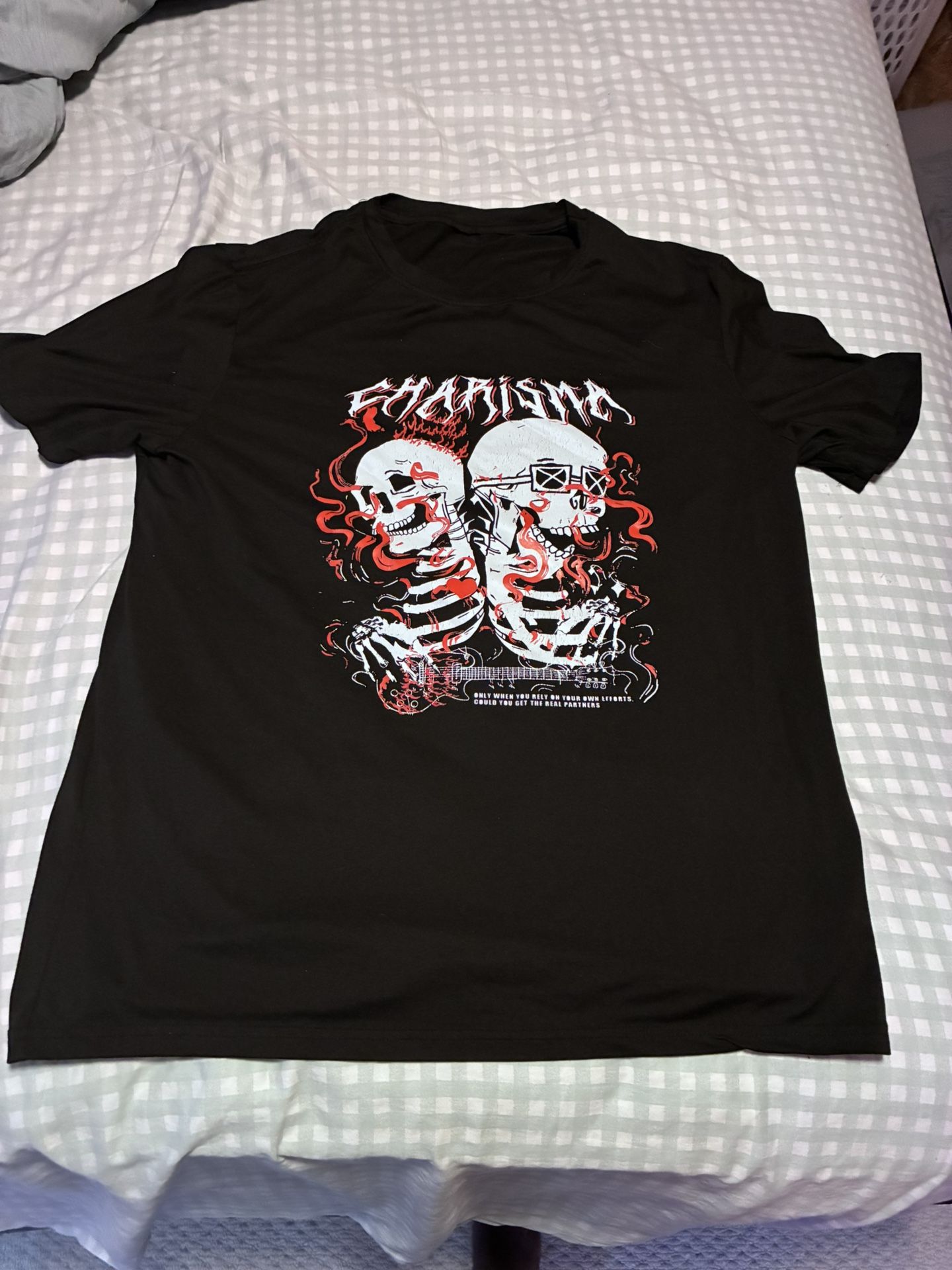 Skeleton “Charisma” Black T-Shirt