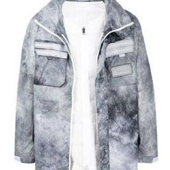 COOL Nike Jordan 23 ENGINEERED Printed Parka Brand New Size L
