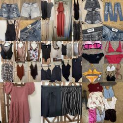 Womens/Juniors XS/S Clothes New With And Without Tags