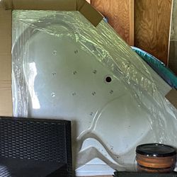 Brand New Never Used Corner Jacuzzi Tub