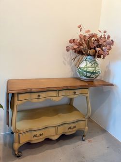 Antique tea cabinet