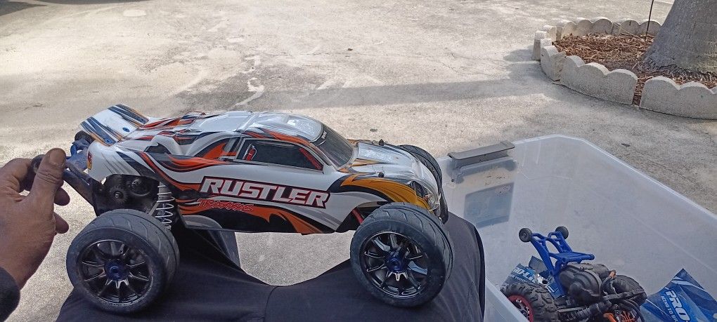 2wd Racing Rebuilt Rustler. 