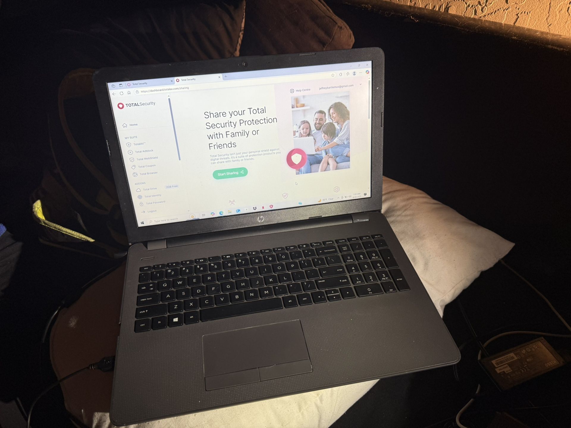 HP 15.5” Pavilion laptop