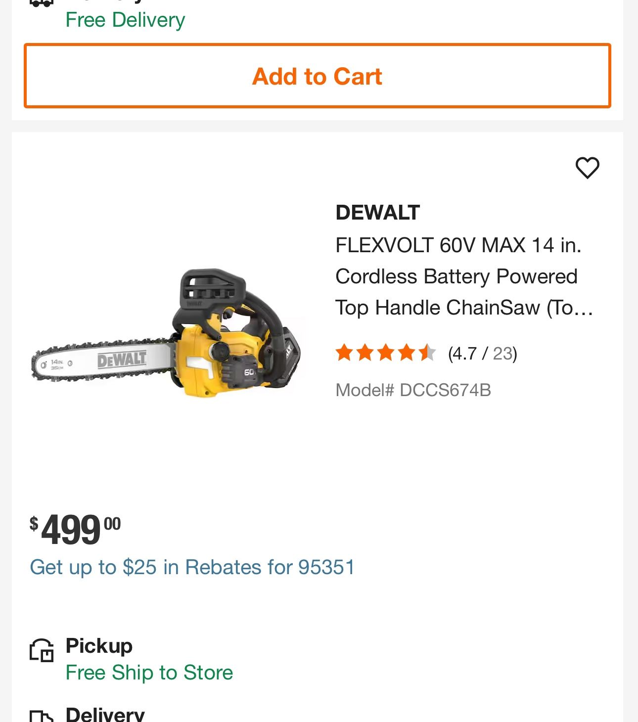New Chain Saw