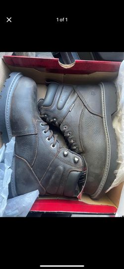 Wolverine Steel Toe Work Boots Size 8