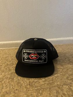 Chrome heart hat