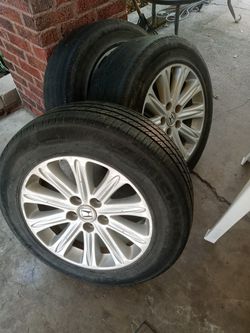 16 inch 5 lug rims with tires