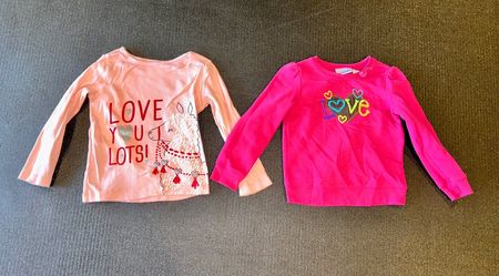 4T Valentine’s Shirts for Girls