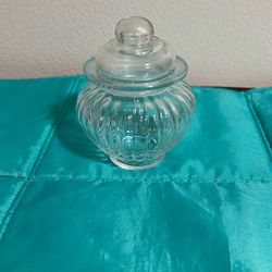 Small Glass Jar With Lid 