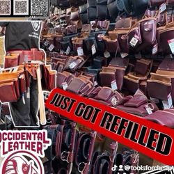 Occidental leather tool bags. $387