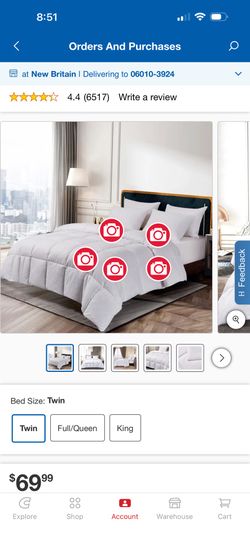 White Goose Feathers And Down Comforter