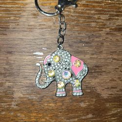 Elephant Keychain 