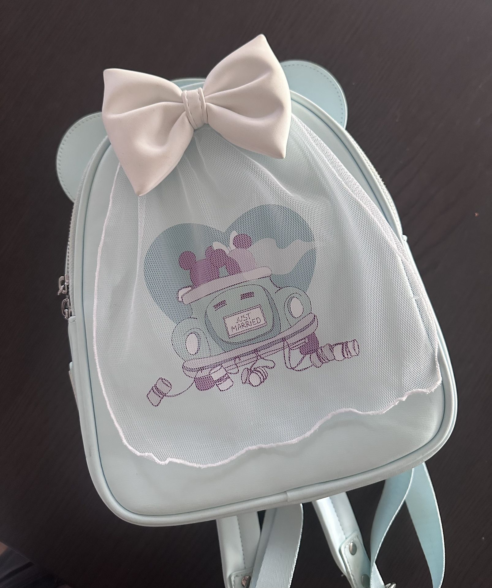 Disney Loungefly Mickey And Minnie Just Married Backpack,All Products : American Fashion Style Bags On Sale