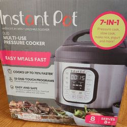 Instant Pot Duo 8QT Pressure Cooker