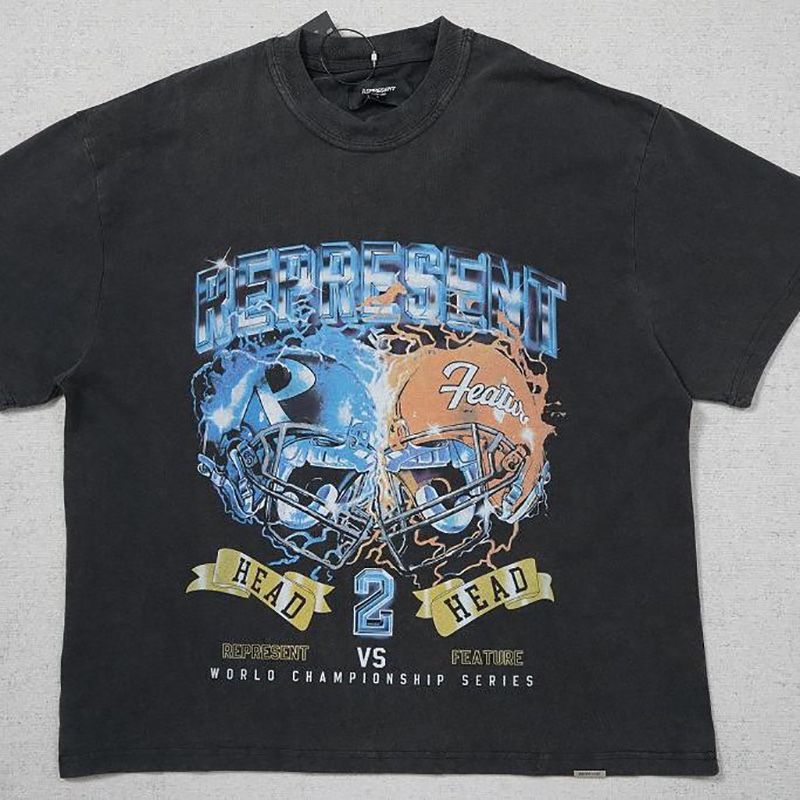 Featurent X Representative Head 2 Head T Shirt Black
