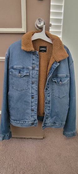Express Sherpa Jean Jacket