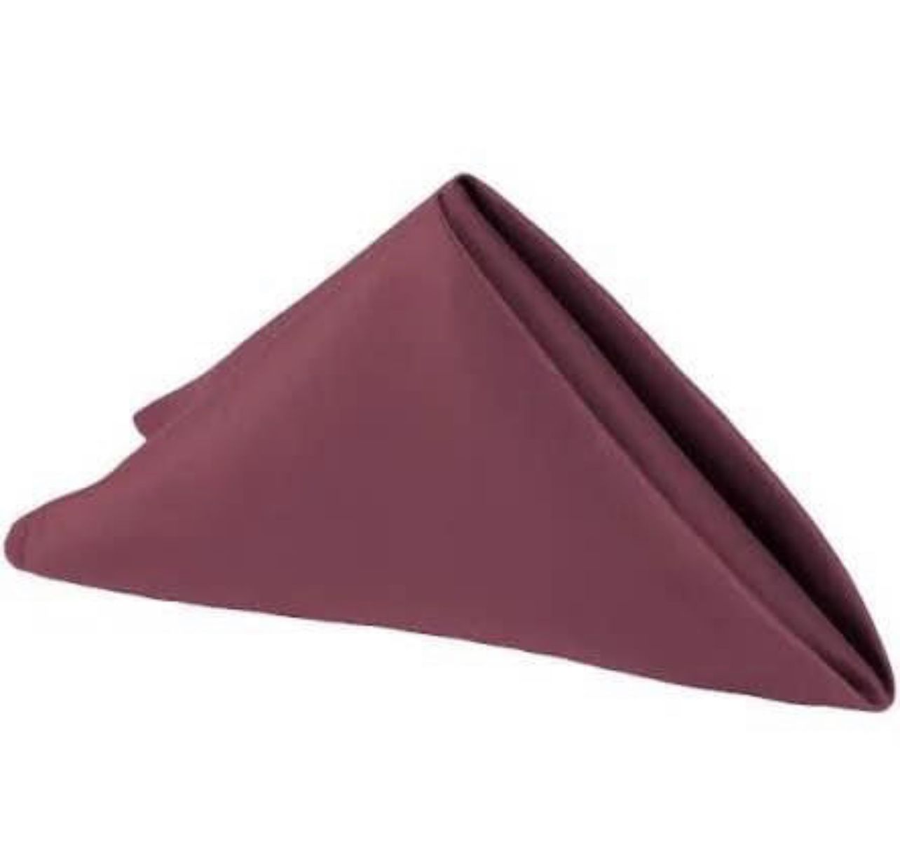 Burgundy/maroon Napkins wedding