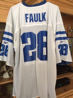 Colts Marshall Faulk REVERSIBLE Jersey