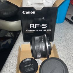 Canon RF-S  10-18mm F4.5-6.3 IS STM