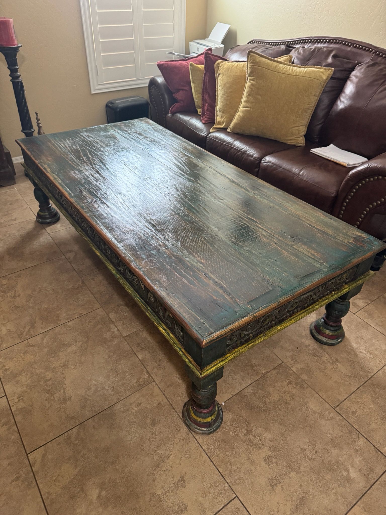 Large Rustic Coffee Table