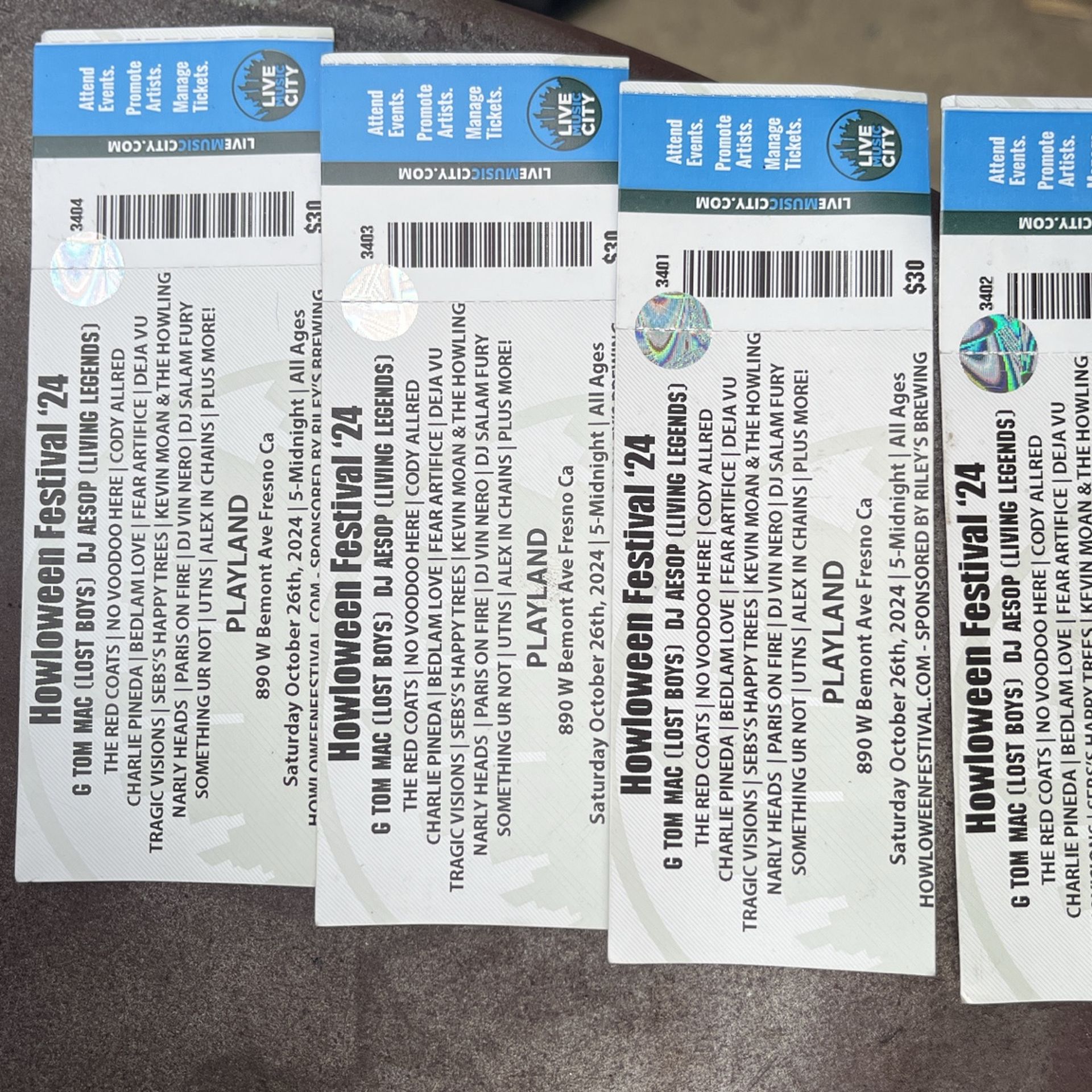 Tickets