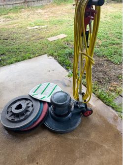 Floor machine  (side by side)