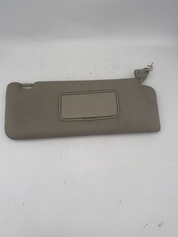 07 08 09 10 04-15 Nissan Titan Armada Passenger Side RH Sun Visor Gray Sunvisor