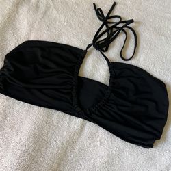 Crisscross Knot Front Backless Halter Top 