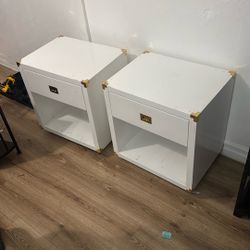 $30 set of White Side Tables