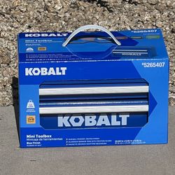 Kobalt BLUE Mini Tool Box 25th Anniversary Edition  ((contact info removed)) IN HAND