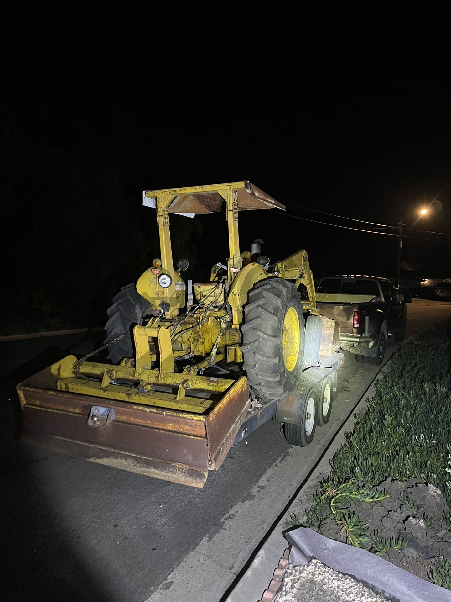 197x Massey Fugerson Industrial Tractor