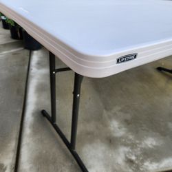 Lifetime Folding Table! 6 Ft. 