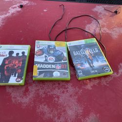 3 Games Xbox 360